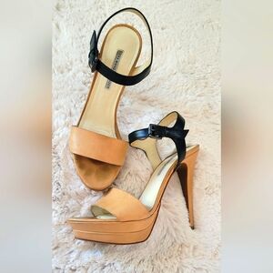 Vera Wang Lavender Leather Pumps